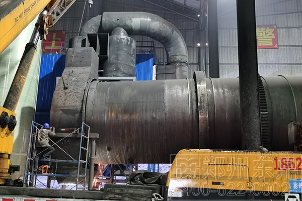 山西彬縣煤泥烘干機(jī)安裝現(xiàn)場(chǎng) 山西彬縣煤泥烘干機(jī)安裝現(xiàn)場(chǎng)