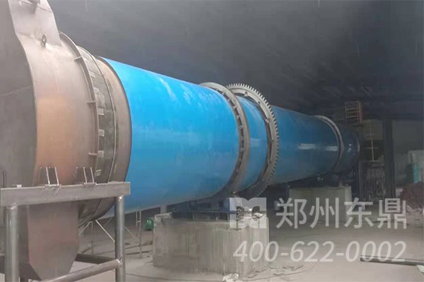 市政污泥烘干機生產線安裝現場實拍